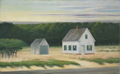 October on Cape Cod Edward Hopper